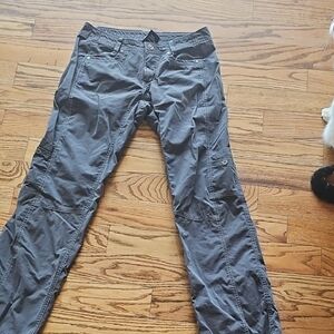KUHL Womens Gray Cargo Pants